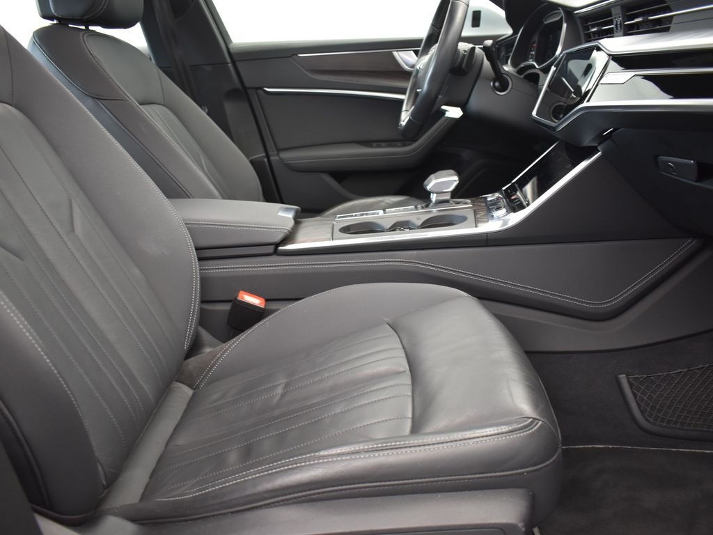 2019 Florett Silver Metallic Audi A6 3.0T Premium Plus AWD Sedan