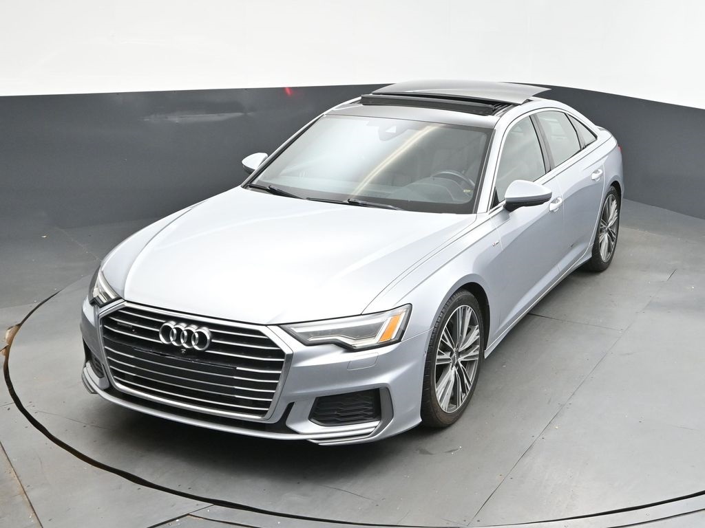 2019 Florett Silver Metallic Audi A6 3.0T Premium Plus AWD Sedan