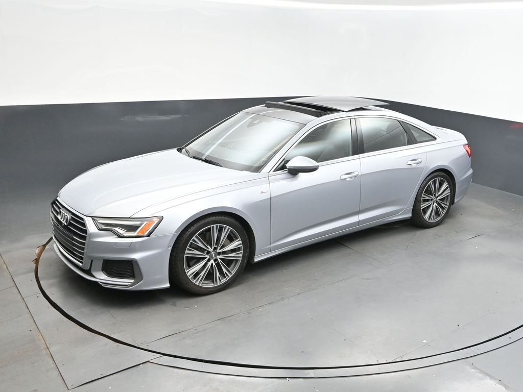 2019 Florett Silver Metallic Audi A6 3.0T Premium Plus AWD Sedan