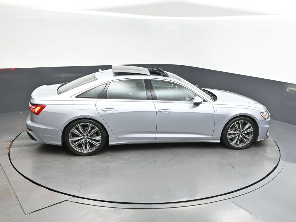 2019 Florett Silver Metallic Audi A6 3.0T Premium Plus AWD Sedan