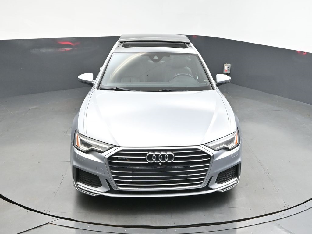 2019 Florett Silver Metallic Audi A6 3.0T Premium Plus AWD Sedan