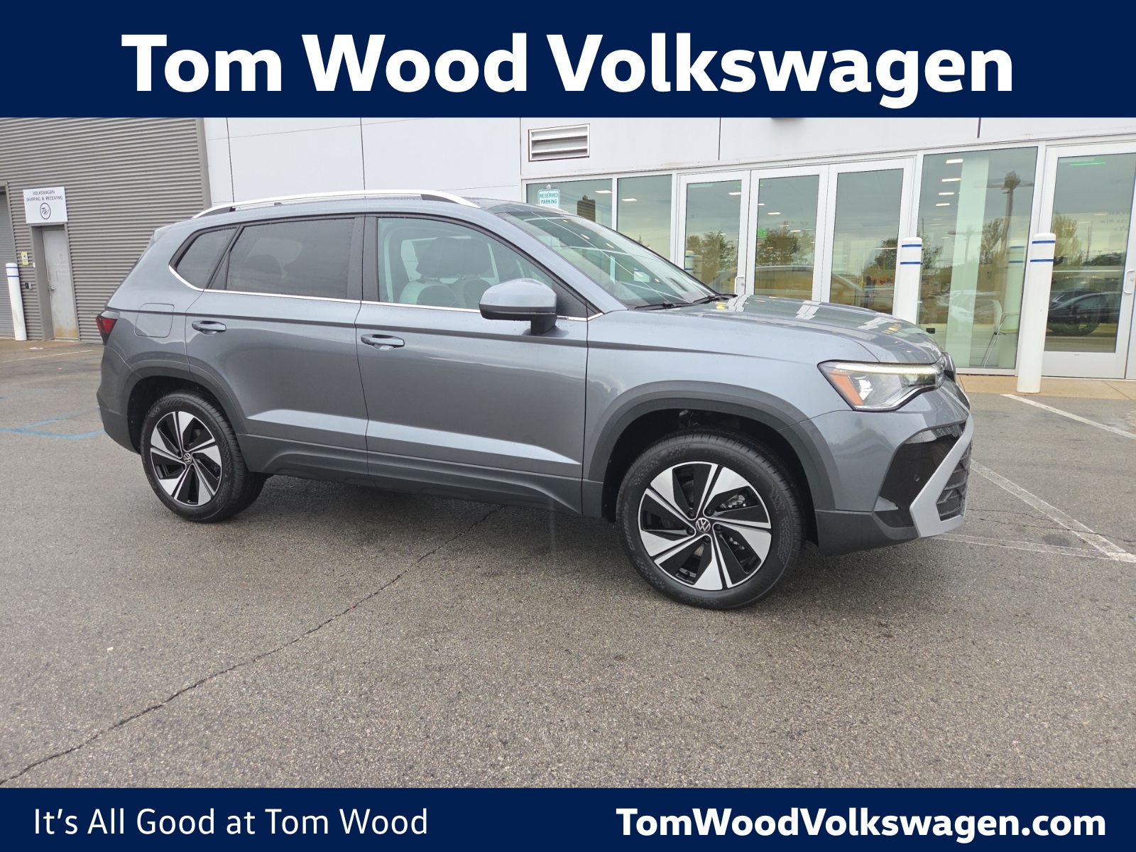 new 2025 Volkswagen Taos car, priced at $27,300