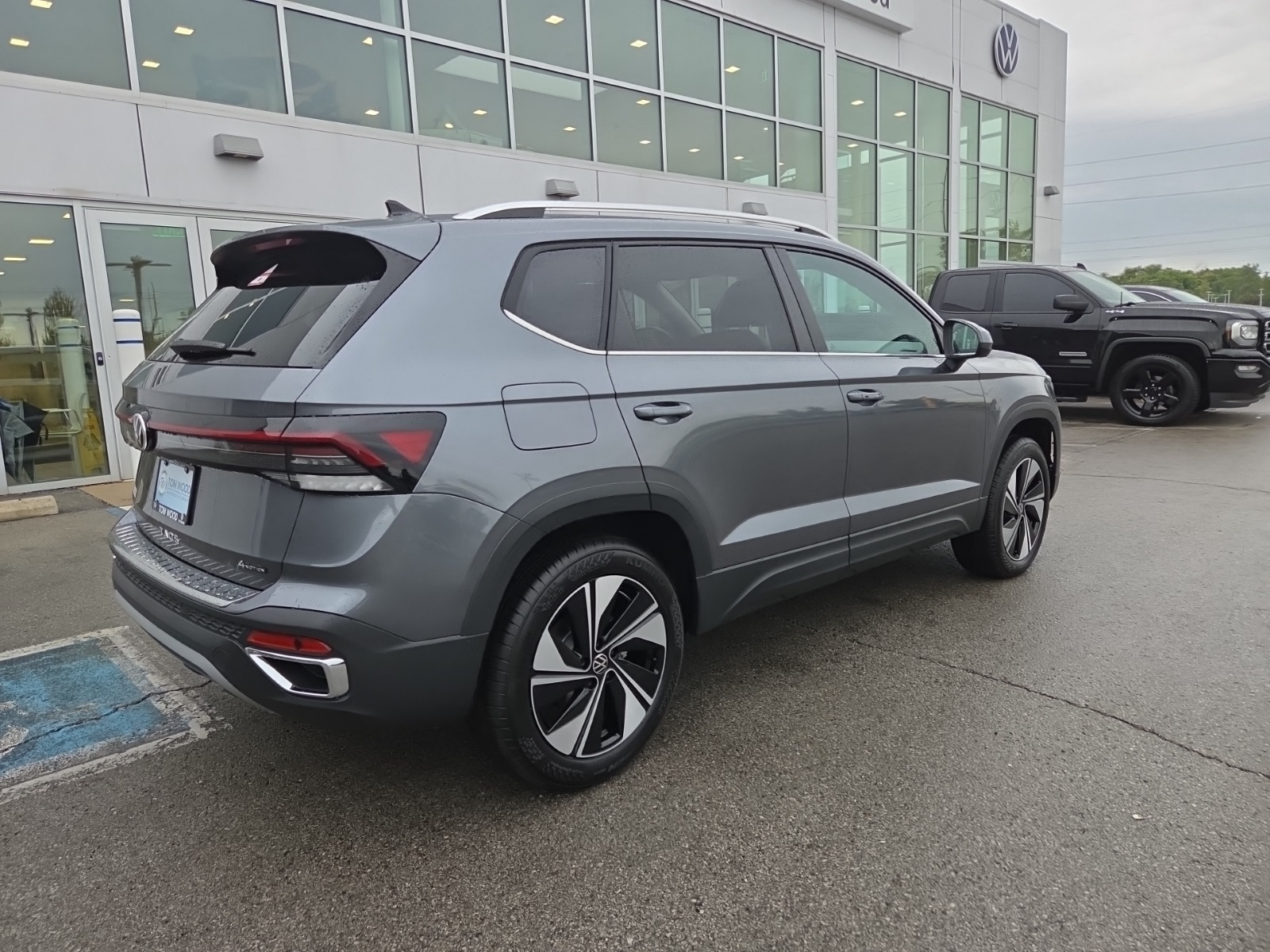 new 2025 Volkswagen Taos car, priced at $26,300