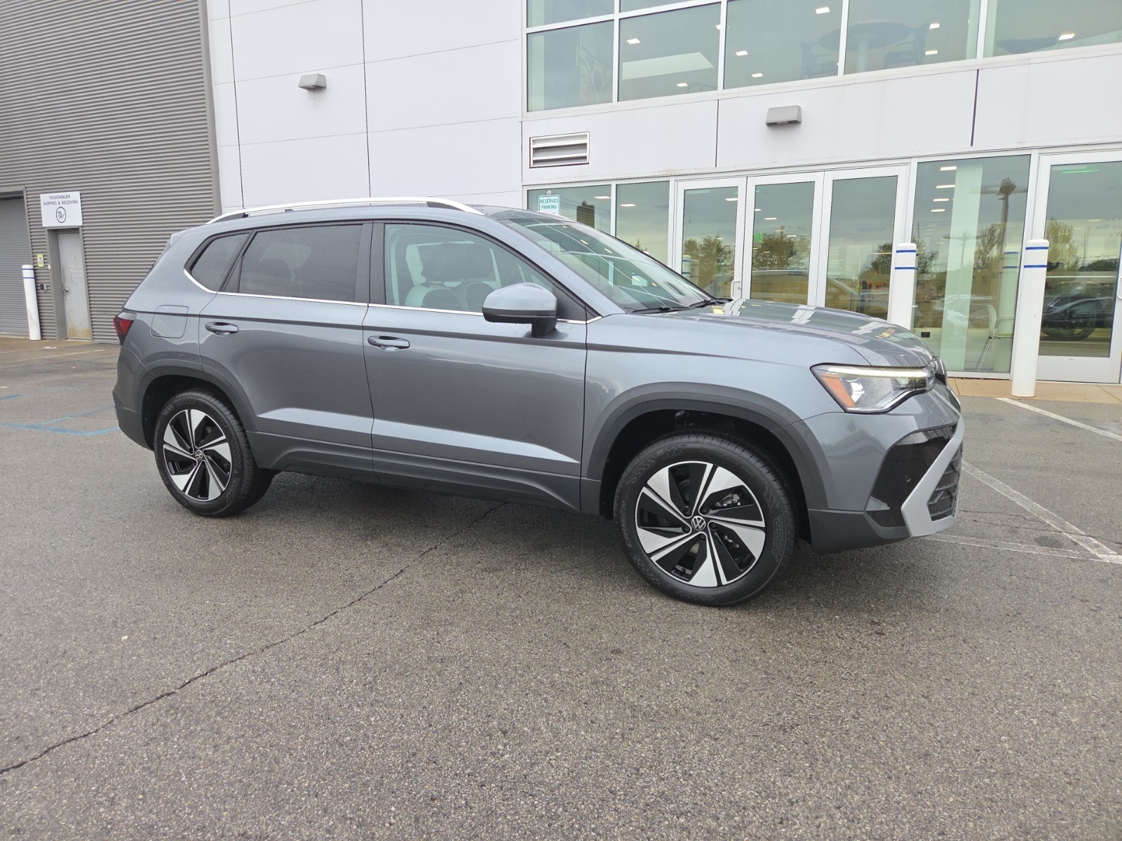 new 2025 Volkswagen Taos car, priced at $26,300