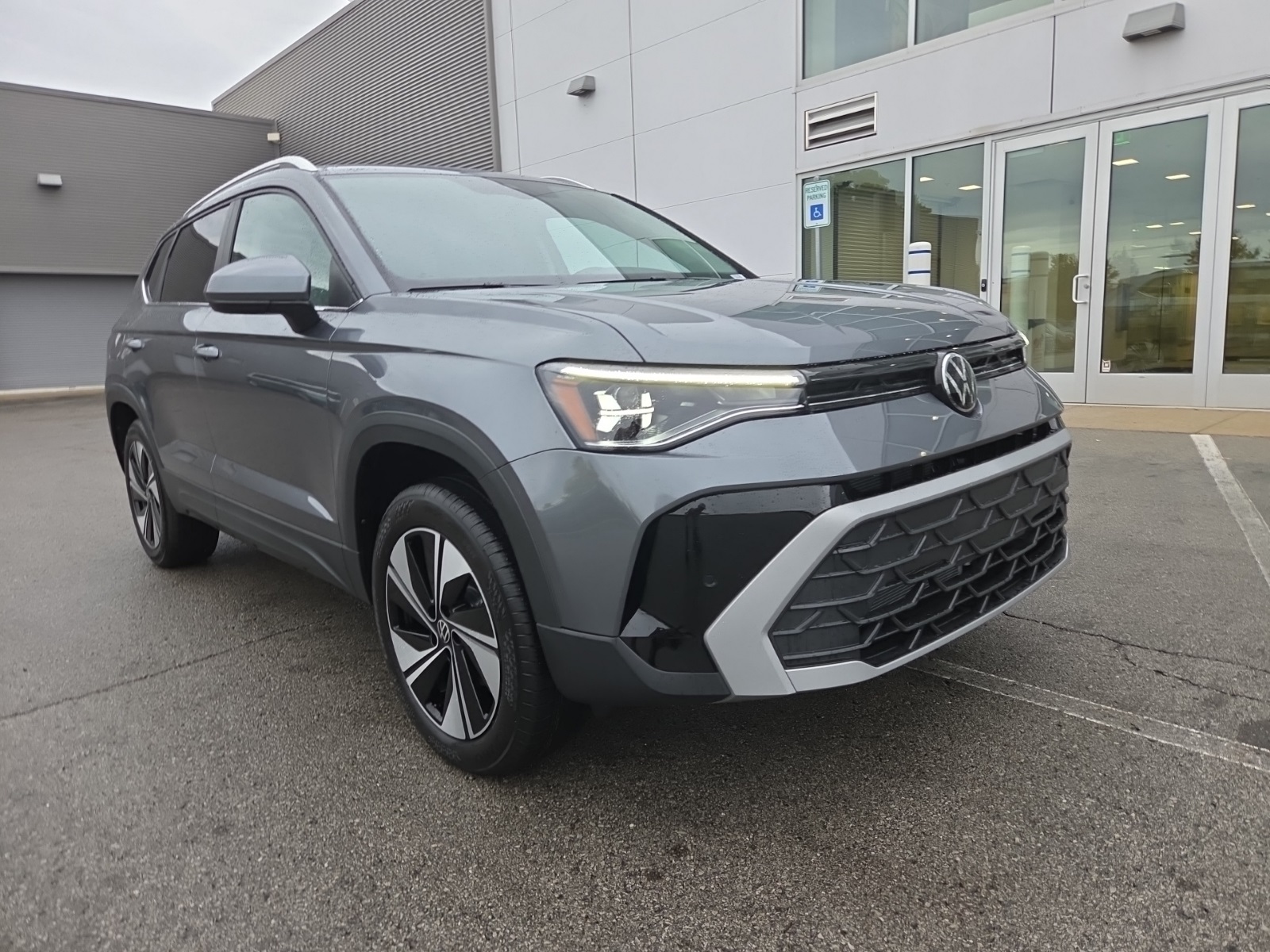 new 2025 Volkswagen Taos car, priced at $26,300