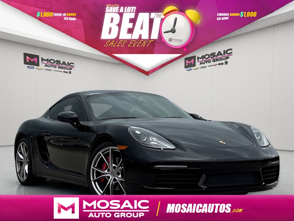 Used 2017 Porsche 718 Cayman S Cars