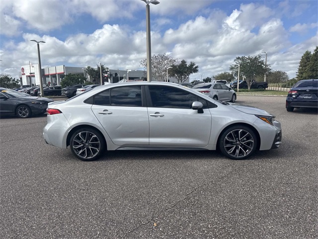 Used 2020 Toyota Corolla SE with VIN 5YFS4RCE1LP041871 for sale in Haines City, FL