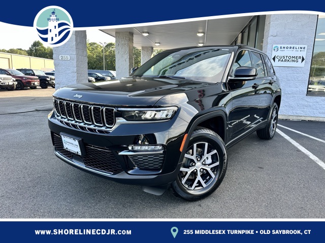 2025 Diamond Black Crystal Pearlcoat Jeep Grand Cherokee Limited SUV