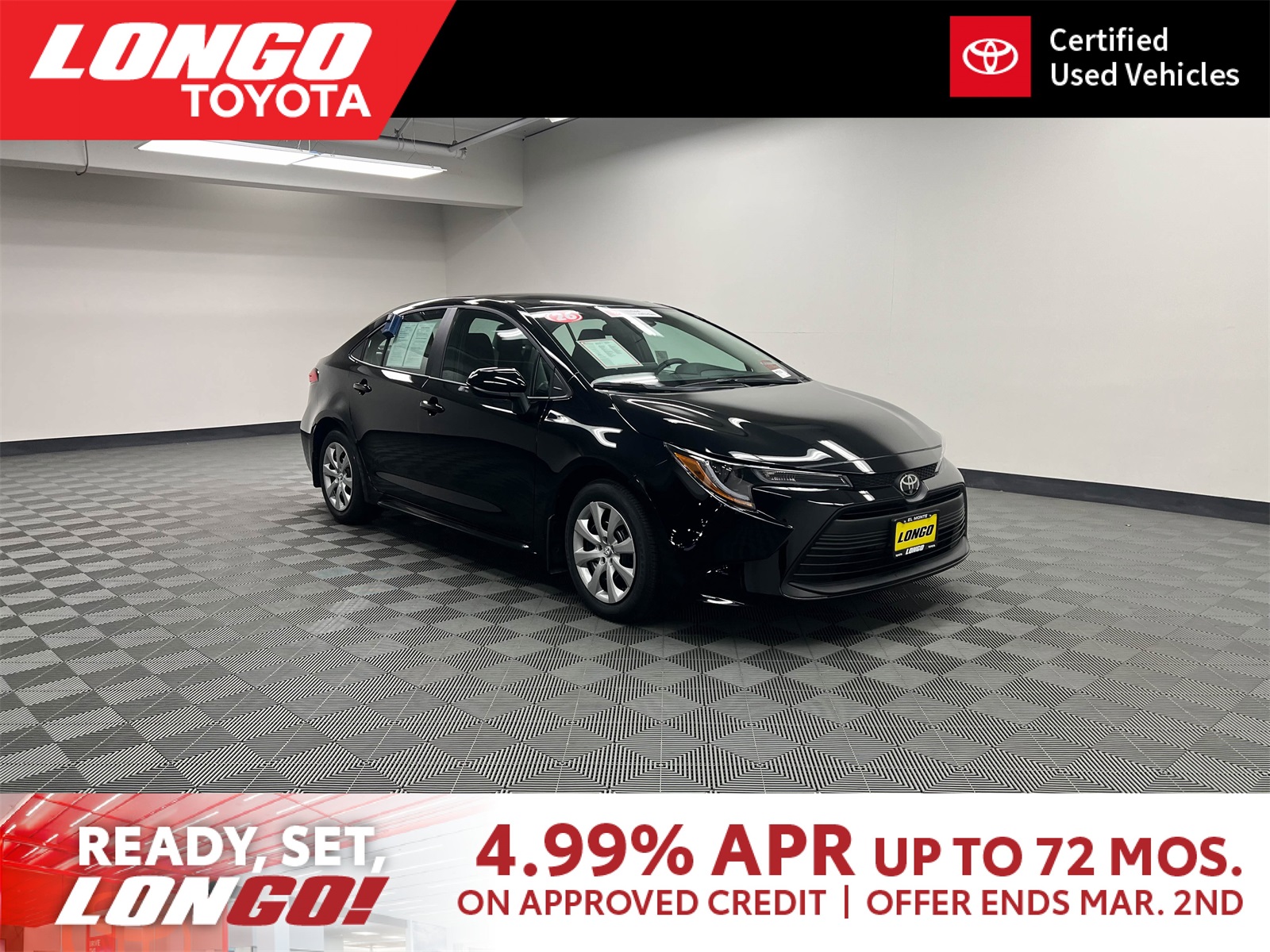 used 2026 Toyota Corolla car, priced at $23,535