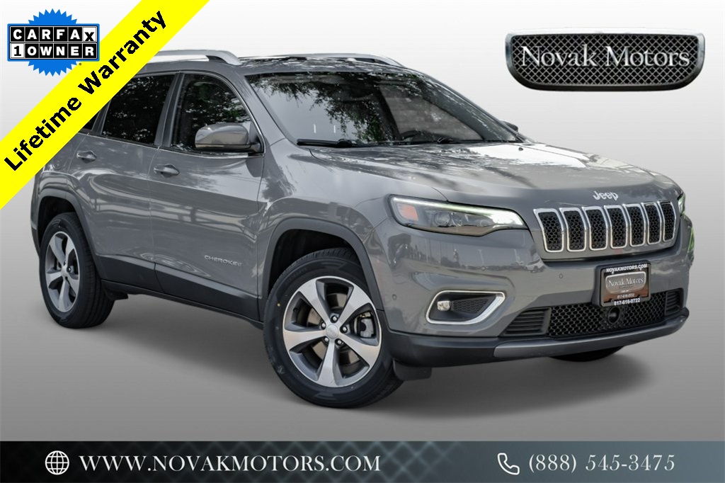 used 2021 Jeep Cherokee car, priced at $21,300