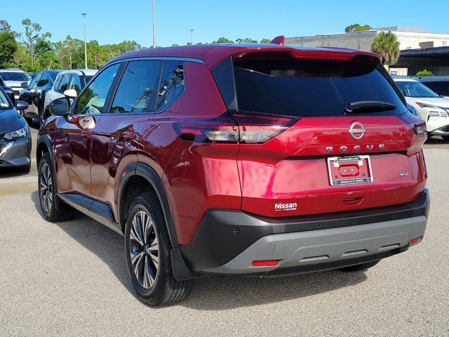 2023 Scarlet Ember Tintcoat Nissan Rogue SV FWD SUV