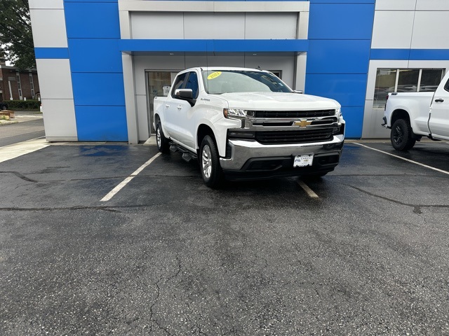 2021 Summit White Chevrolet Silverado 1500 LT 4X4 Truck