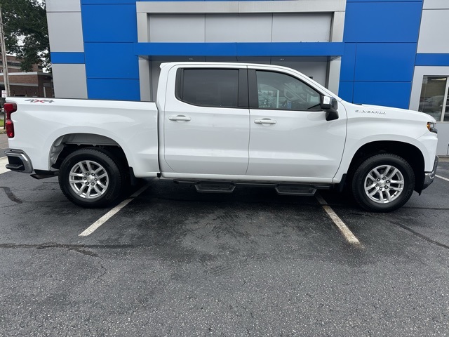 2021 Summit White Chevrolet Silverado 1500 LT 4X4 Truck