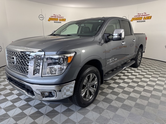 2019 Gun Metallic Nissan Titan SL Truck