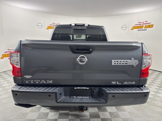 2019 Gun Metallic Nissan Titan SL 4X4 Truck