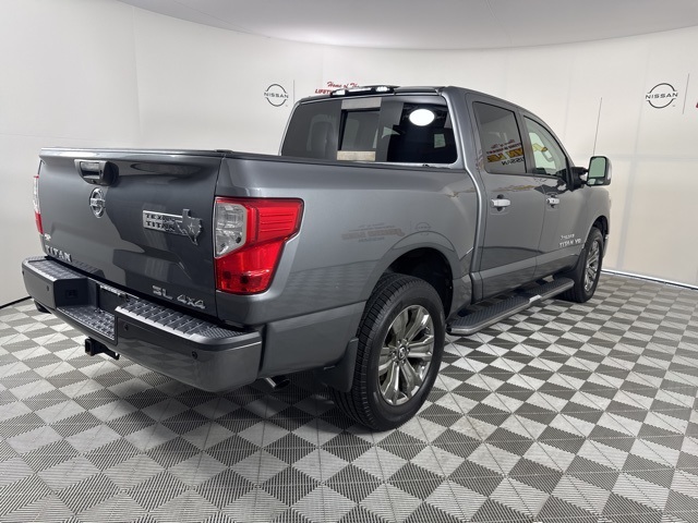 2019 Gun Metallic Nissan Titan SL 4X4 Truck