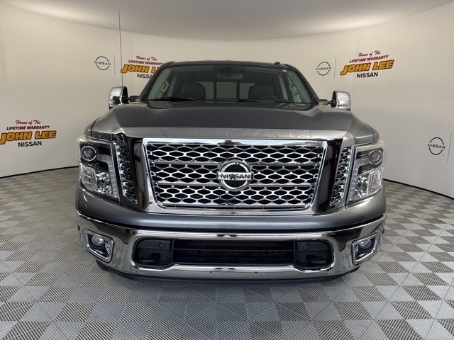 2019 Gun Metallic Nissan Titan SL 4X4 Truck