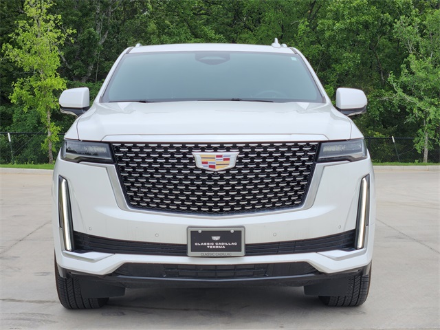 2023 Crystal White Tricoat Cadillac Escalade ESV Premium 4X4 SUV