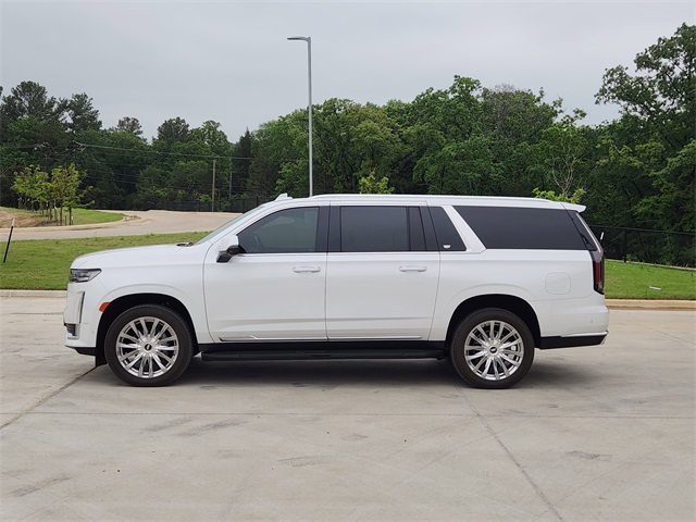 2023 Crystal White Tricoat Cadillac Escalade ESV Premium 4X4 SUV