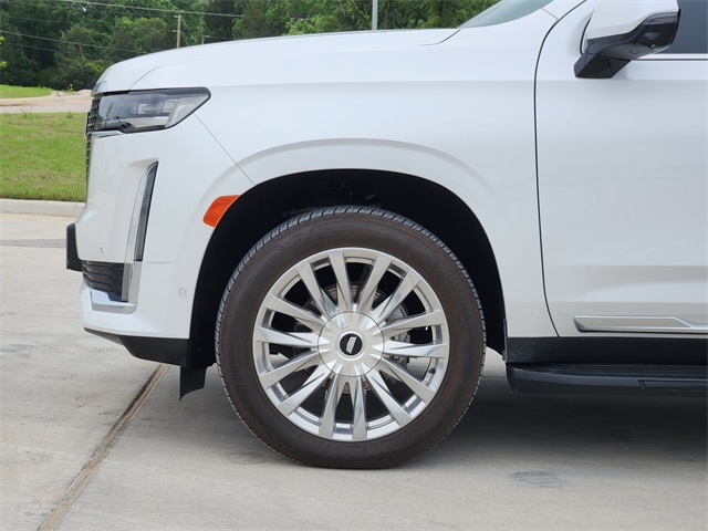 2023 Crystal White Tricoat Cadillac Escalade ESV Premium 4X4 SUV