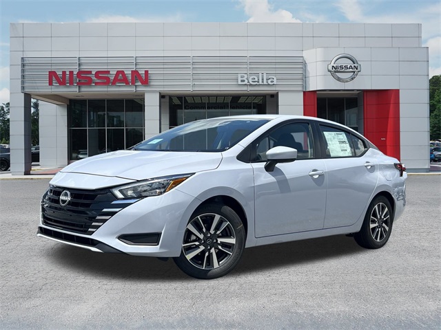 2025 Gray Sky Pearl Nissan Versa 1.6 SV FWD Sedan