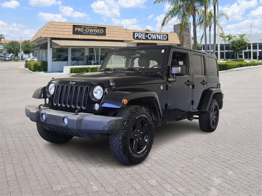 used 2015 Jeep Wrangler car, priced at $16,248