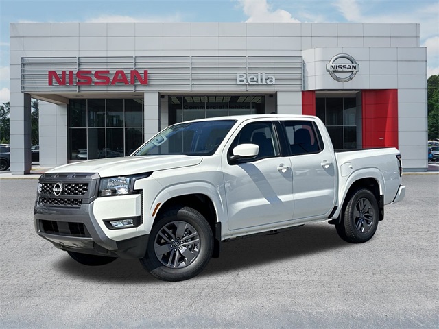 2025 Glacier White Nissan Frontier SV RWD Truck