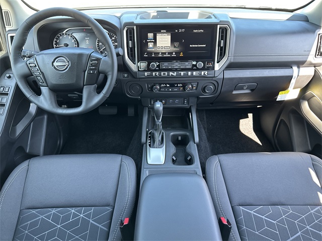 2025 Glacier White Nissan Frontier SV RWD Truck