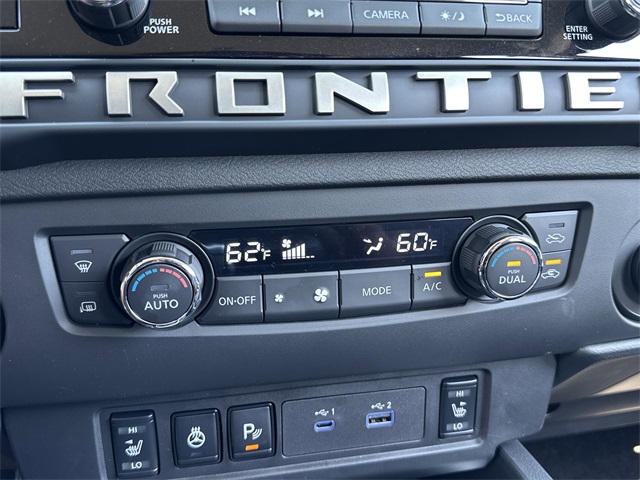 2025 Glacier White Nissan Frontier SV RWD Truck