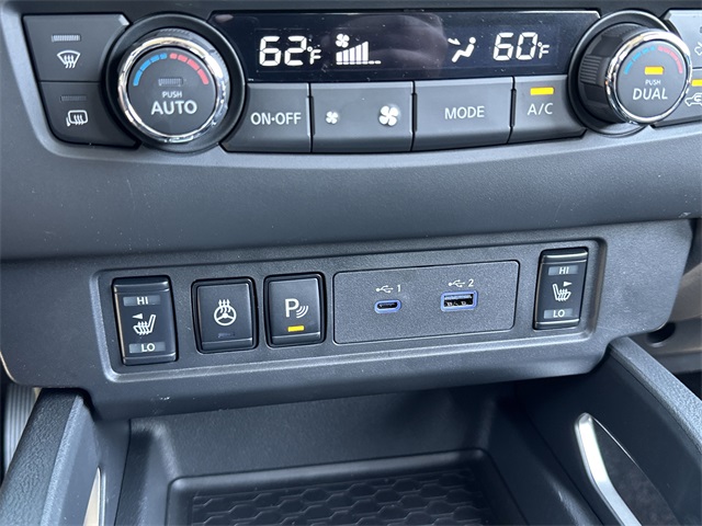 2025 Glacier White Nissan Frontier SV RWD Truck