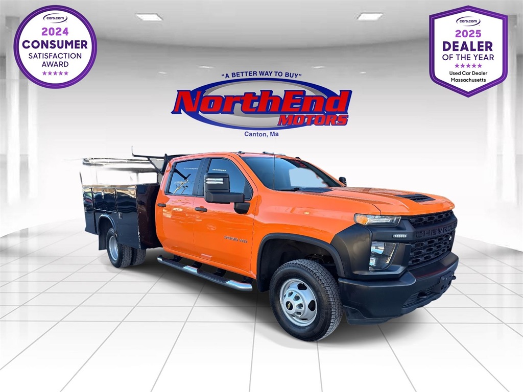 2020 Tangier Orange Chevrolet Silverado 3500HD CC Work Truck Truck