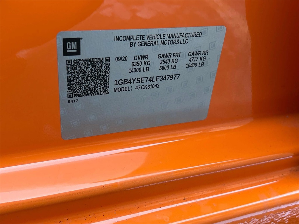 2020 Tangier Orange Chevrolet Silverado 3500HD CC Work Truck 4X4 Truck