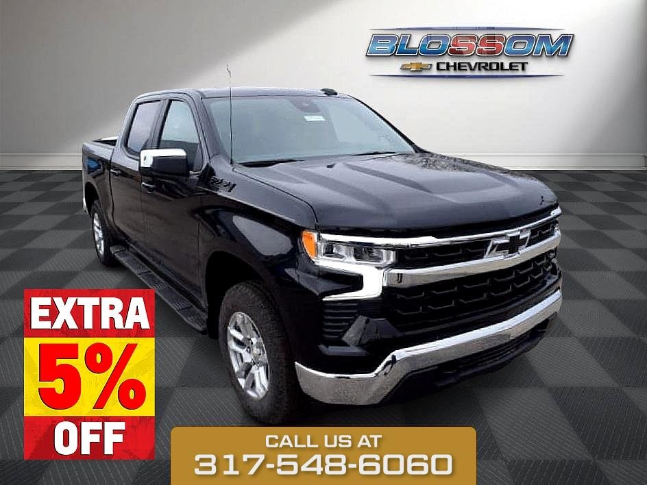 2025 Black Chevrolet Silverado 1500 LT Truck