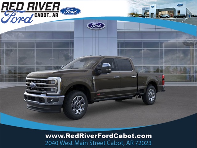 2025 Darkened Bronze Metallic Ford Super Duty F-350 SRW 4X4 Truck