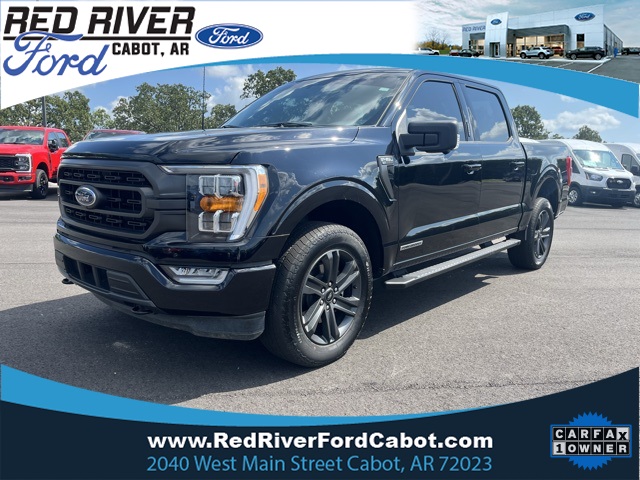 2023 Agate Black Metallic Ford F-150 XLT Truck