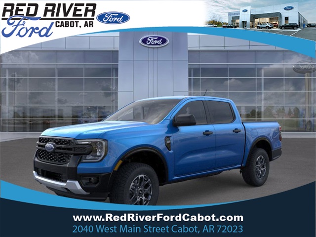 2025 Velocity Blue Metallic Ford Ranger XLT Truck