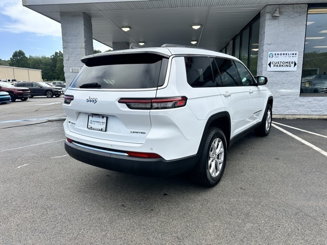2022 Bright White Clearcoat Jeep Grand Cherokee L Limited 4X4 SUV
