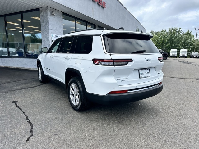 2022 Bright White Clearcoat Jeep Grand Cherokee L Limited 4X4 SUV