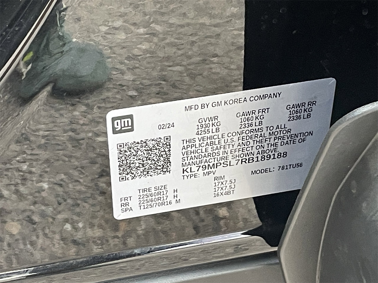 used 2024 Chevrolet TrailBlazer car, priced at $20,476