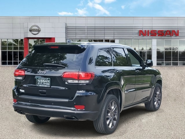 2021 Diamond Black Crystal Pearlcoat Jeep Grand Cherokee High Altitude 4X4 SUV