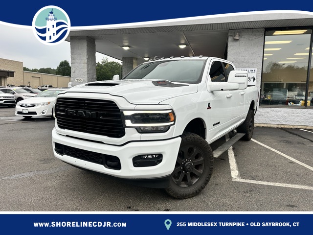 2023 Bright White Clearcoat Ram 2500 Laramie Truck