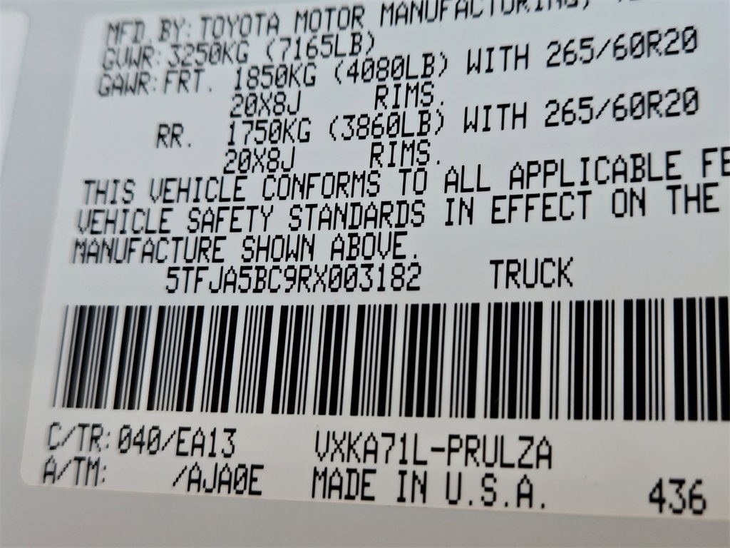 Used 2024 Toyota Tundra Truck