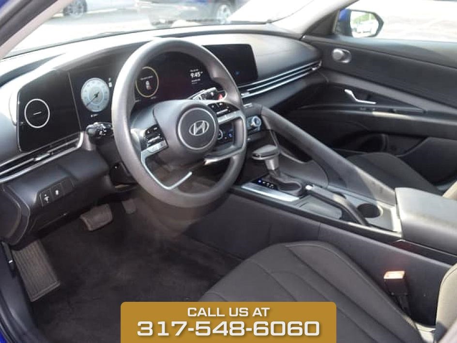 2024 Intense Blue Hyundai Elantra SEL FWD Sedan