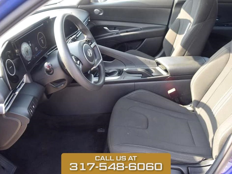 2024 Intense Blue Hyundai Elantra SEL FWD Sedan