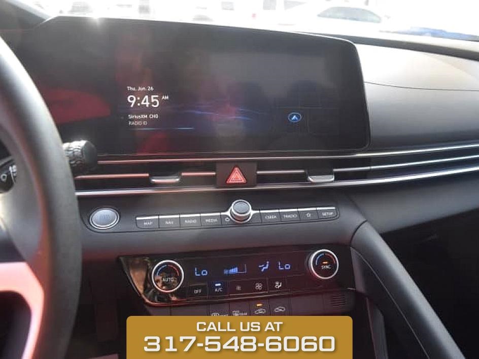 2024 Intense Blue Hyundai Elantra SEL FWD Sedan