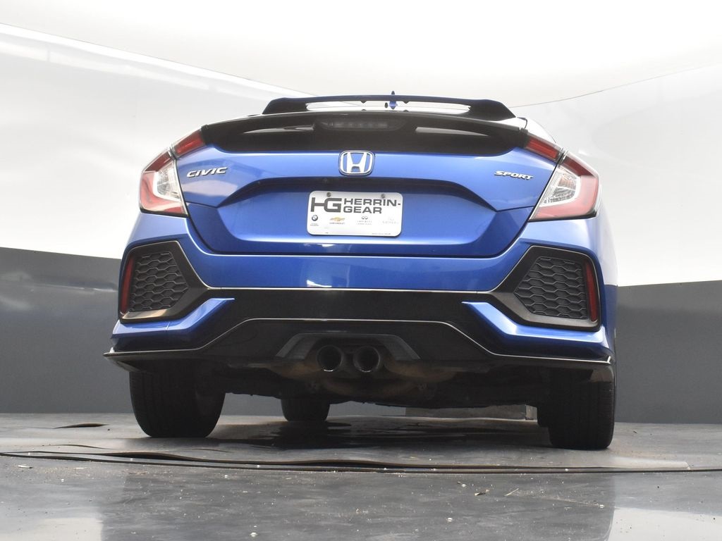 2019 Blue Honda Civic Hatchback Sport FWD Hatchback