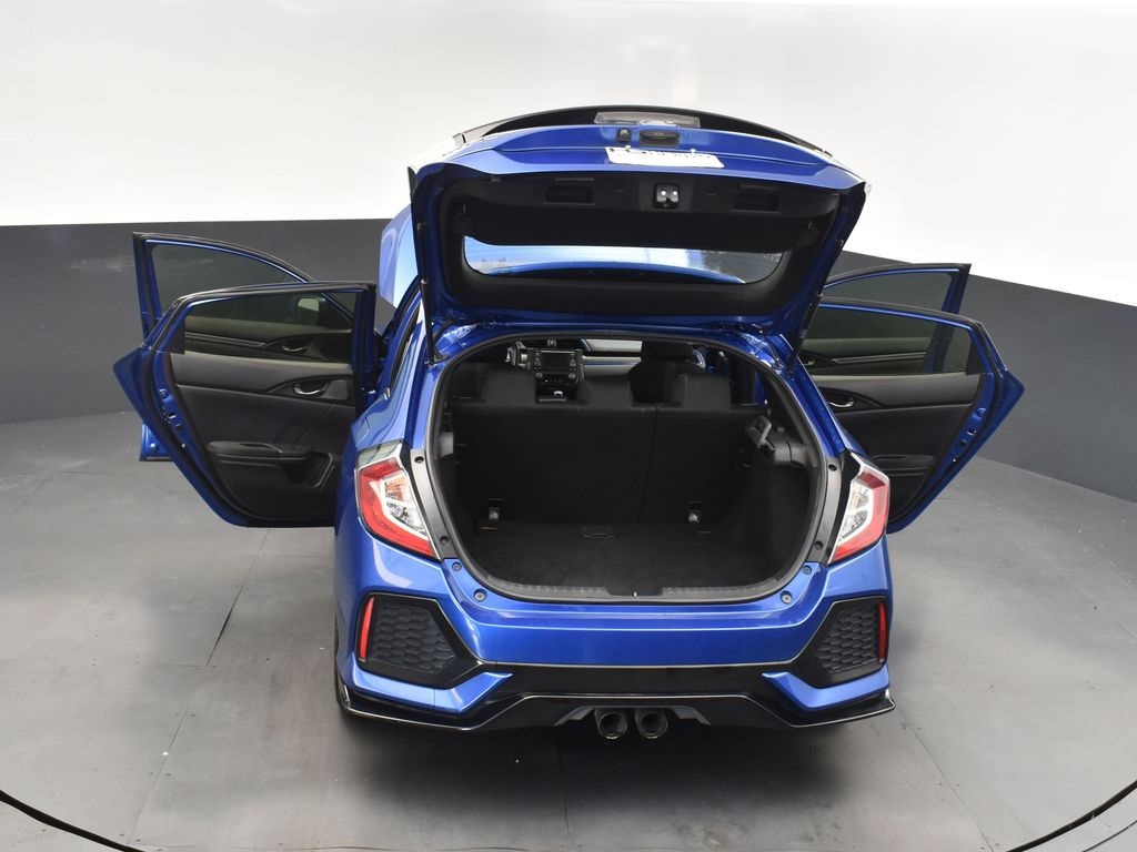 2019 Blue Honda Civic Hatchback Sport FWD Hatchback