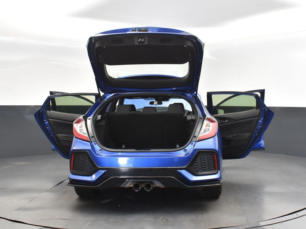 2019 Blue Honda Civic Hatchback Sport FWD Hatchback