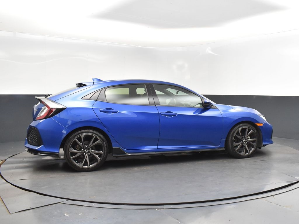 2019 Blue Honda Civic Hatchback Sport FWD Hatchback