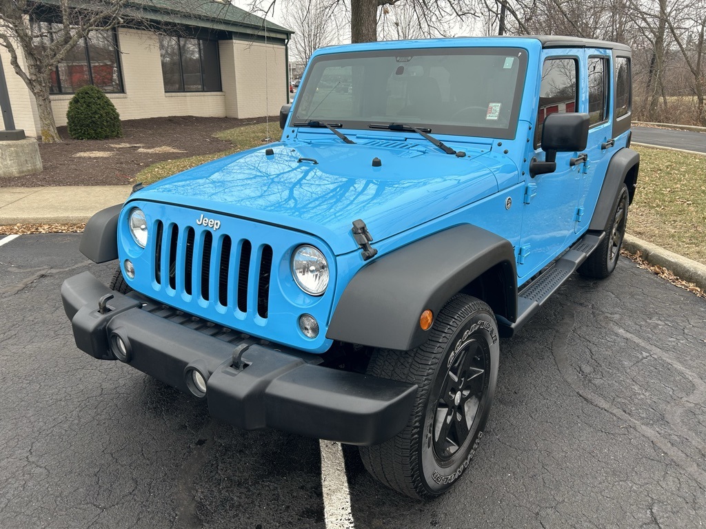 used 2017 Jeep Wrangler car, priced at $16,120